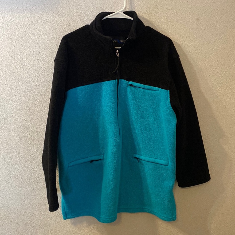 Glacier Creek two color fleece size XL